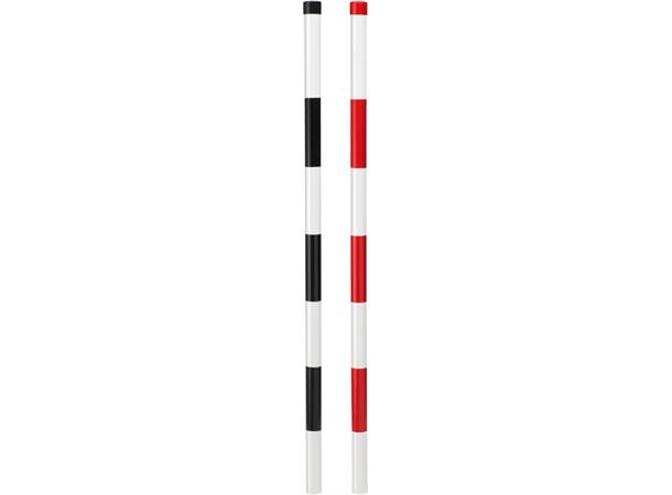 Markeringsstolpe 152cm, rød/hvit PA11681
